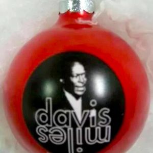 Miles Davis Christmas Tree Ornament! 1996 Limited Edition HTF and New in Box!